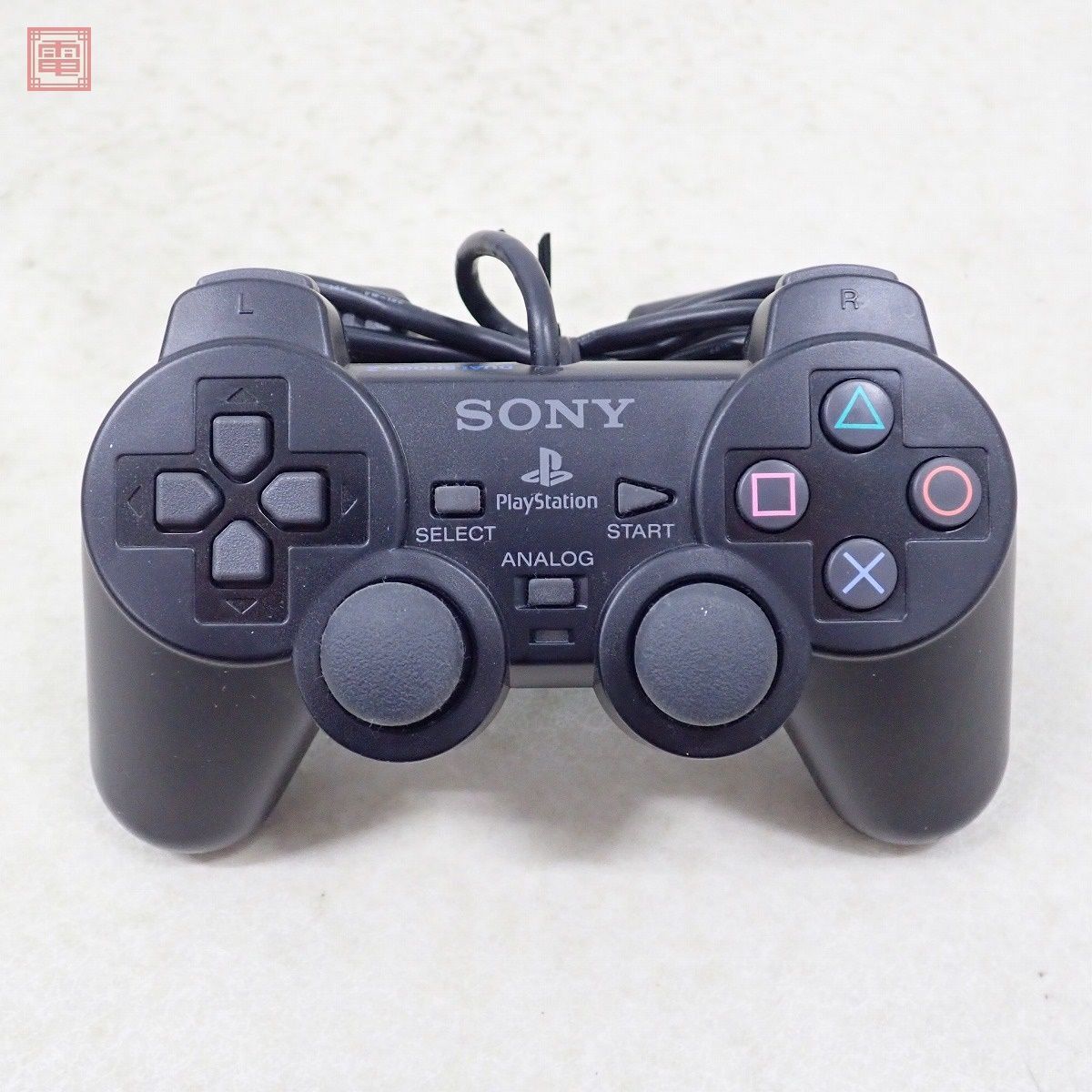 動作品 PS2 プレステ2 本体 SCPH-90000 CB チャコールブラック ソニー SONY 箱付【10_画像10