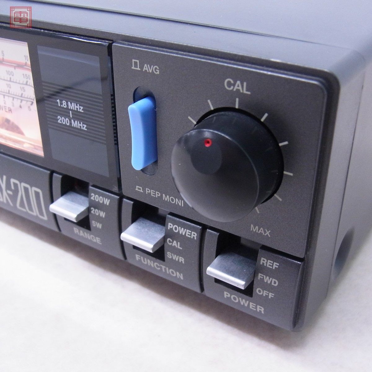 第一電波 SX-200 1.8MHz〜200MHz 200W/20W/5W SWR計 取説付 ダイアモンド ダイヤモンド【10_画像7