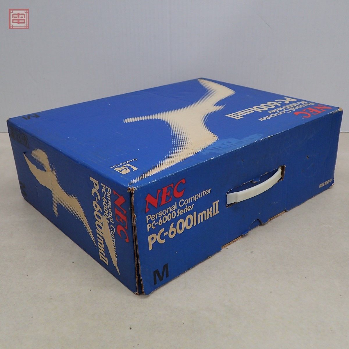 NEC PC-6001mkII body metallic silver box attaching Japan electric operation defect Junk parts taking .. please [40