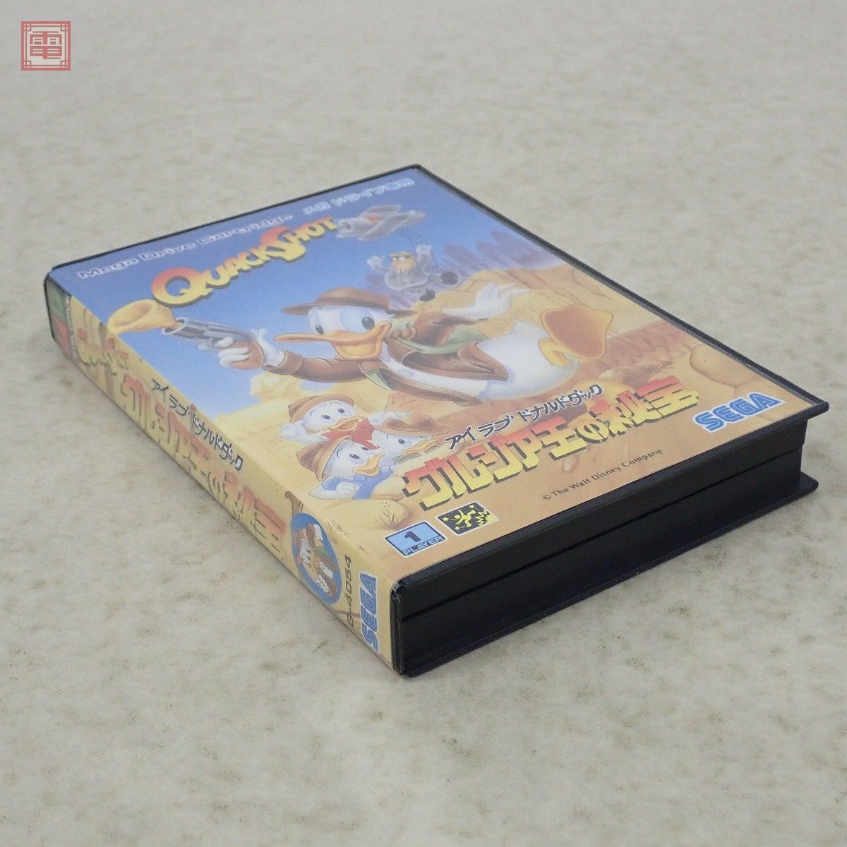 MD Mega Drive Islay b Donald Duck grujia.. .. Disney Disney Sega SEGA box opinion attaching [10