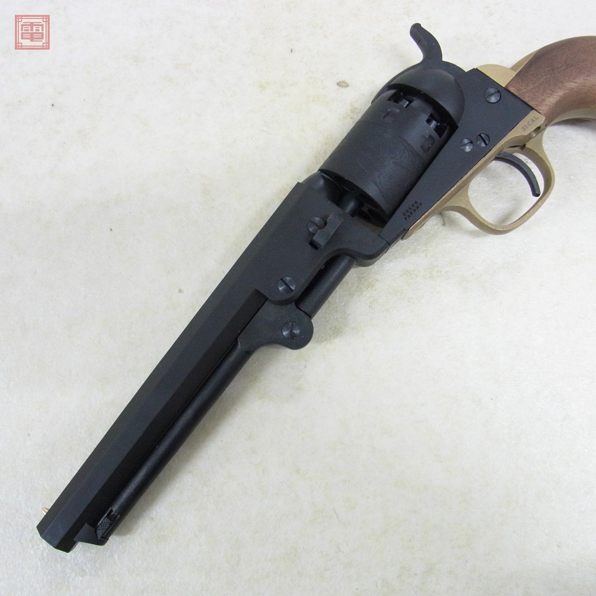 CAW model gun Colt M1849 pocket latter term type 6 -inch HW heavy weight to wooden grip SPG present condition goods [20