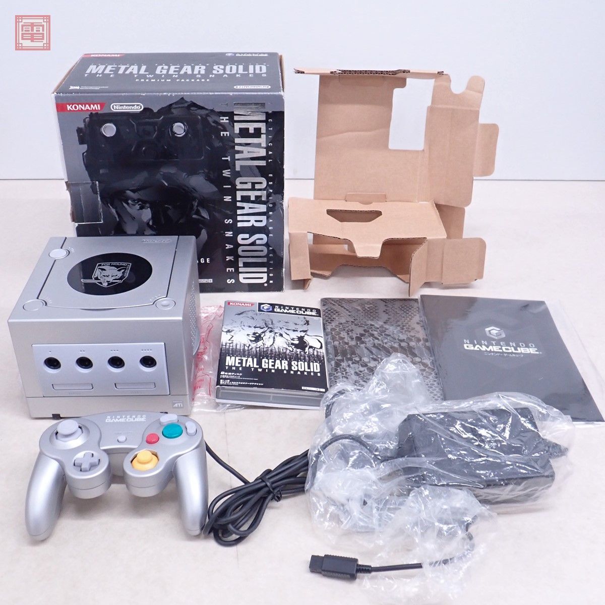 1円〜 動作品 GC ゲームキューブ メタルギアソリッド プレミアム パッケージ METAL GEAR SOLID PREMIUM PACKAGE コナミ KONAMI 箱説付【20の画像1