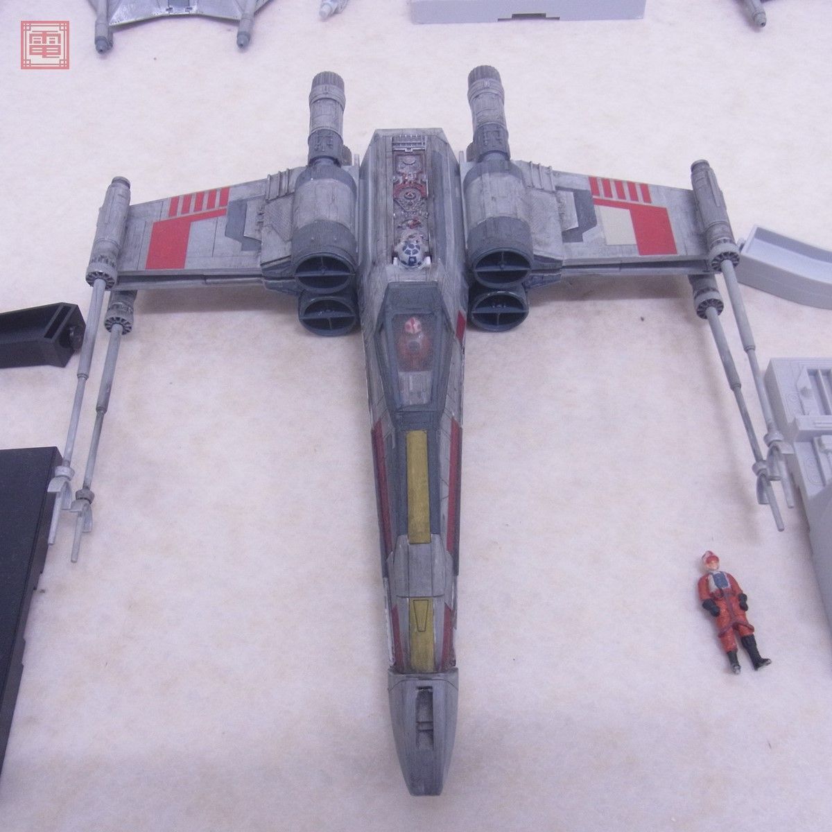  made goods Bandai 1/144 etc. Star Wars millenium * Falcon /X Wing * Star Fighter / snow Spee da- other total 9 point set present condition goods [20