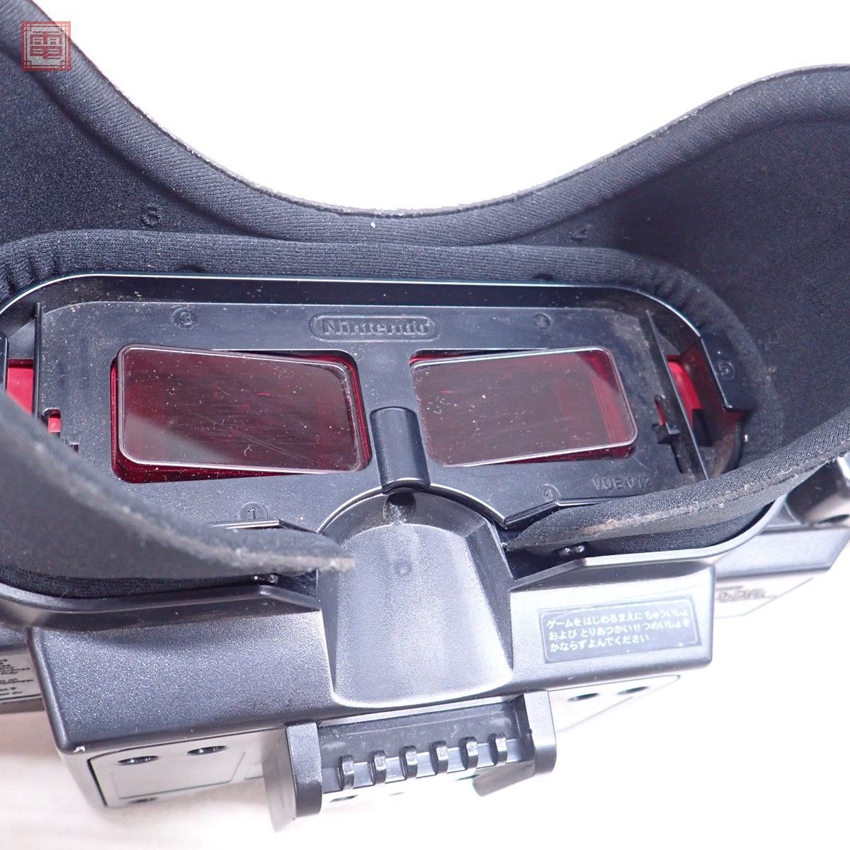 1円〜 動作品 VB バーチャルボーイ VIRTUAL BOY 本体 VUE-001 ニンテンドー 任天堂 Nintendo おまけソフト付【20の画像9