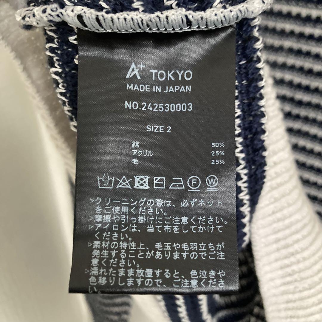 A +TOKYO　中空ドライメッシュクルーネックニット　セーター　メンズ　2_画像10