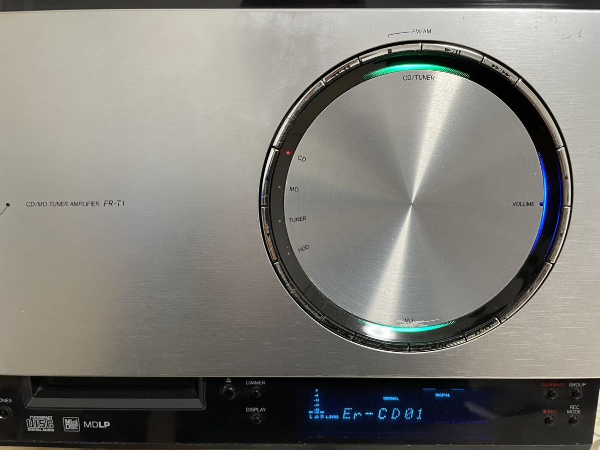 オンキョーCD MD アンプfr-t1ジャンクONKYO_画像8