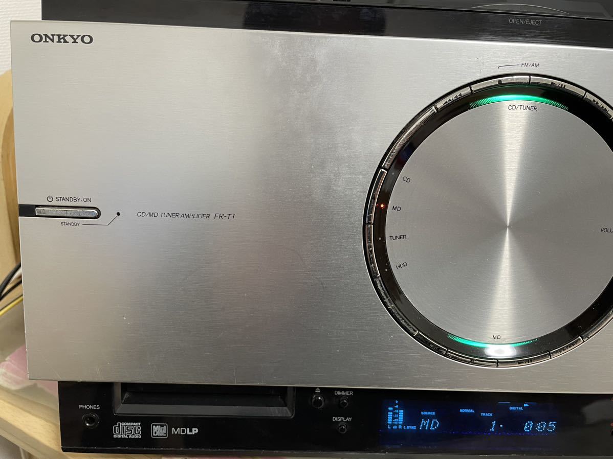 オンキョーCD MD アンプfr-t1ジャンクONKYO_画像6