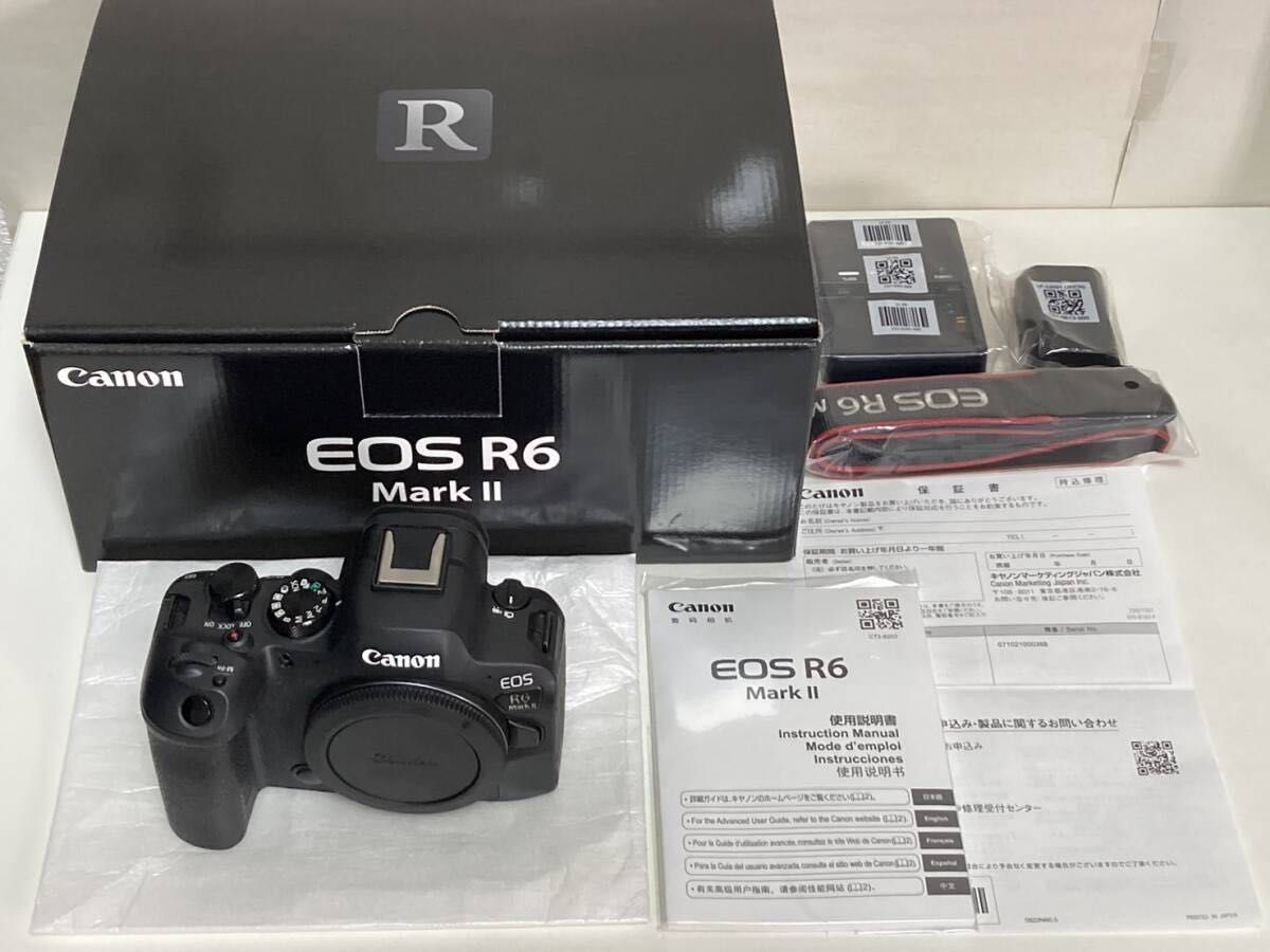 Canon EOS R6 Mark II フルサイズ ミラーレスカメラ ボディ Canon EOS R6 Mark II フルサイズ ミラーレスカメラ ボディ