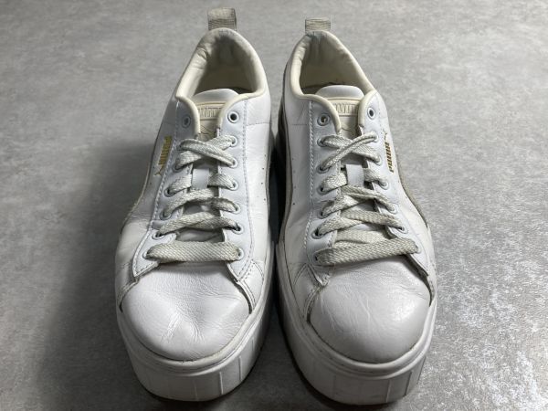 定価13,200円◆PUMA◆MAYZE メイズ レザー スニーカー 厚底◆プーマ◆25.5㎝_画像3