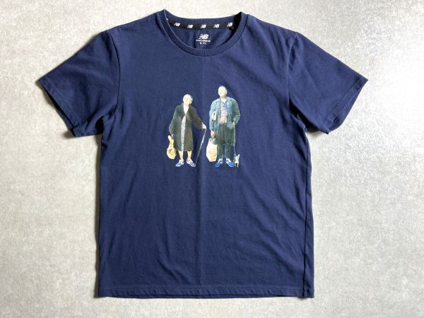 ￥6,600◆BEAMS取扱い◆NEW BALANCE × BEAMS BOY ◆別注 コマーシャル プリント Tシャツ　入手困難_画像3