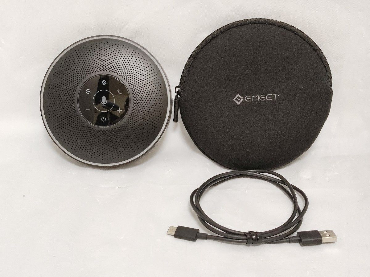 EMEET OfficeCore M2 会議用 スピーカーフォン マイク Bluetooth 無線 有線 接続 イーミート