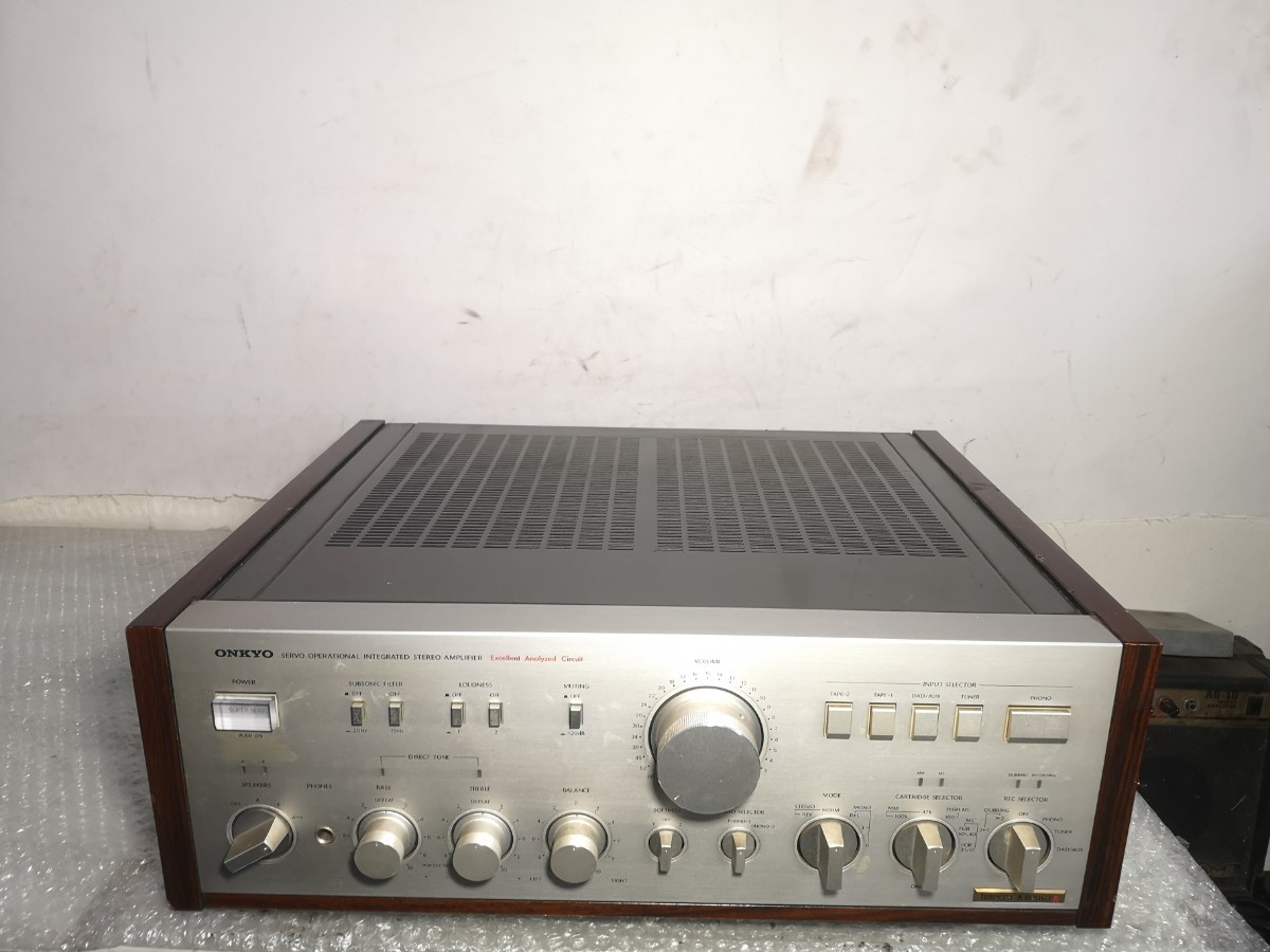 10248円 ONKYO Integra A-820GTR プリメインアンプ ジャンク0056 10248円 ONKYO Integra A-820GTR プリメインアンプ ジャンク0056