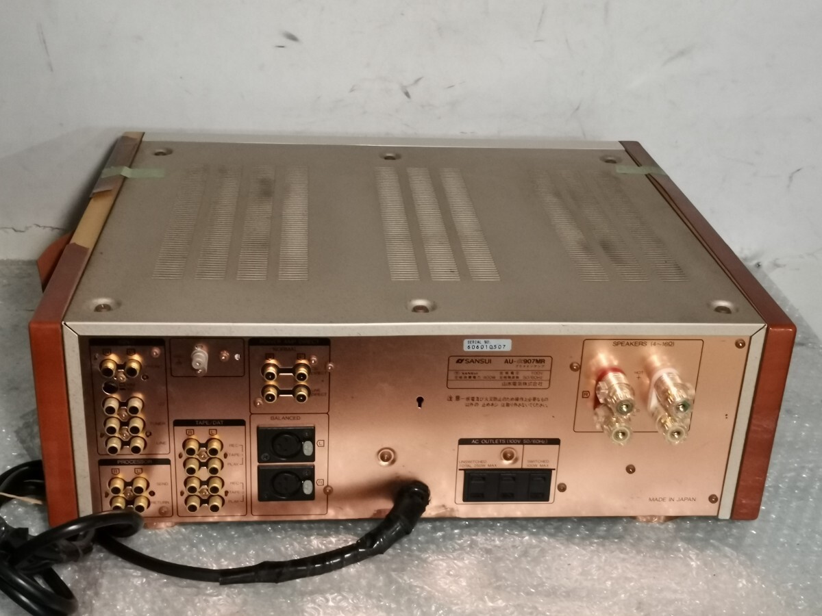 SANSUI AU-α907MR プリメインアンプ ジャンク 音出しはできまし SANSUI AU-α907MR プリメインアンプ ジャンク 音出しはできまし