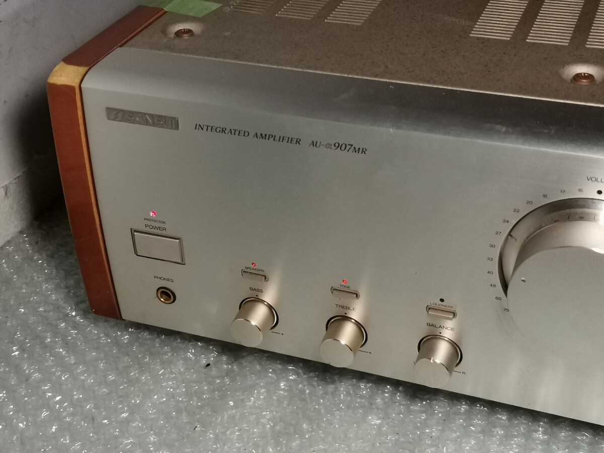 SANSUI AU-α907MR プリメインアンプ ジャンク 音出しはできました やや難あり088_画像8