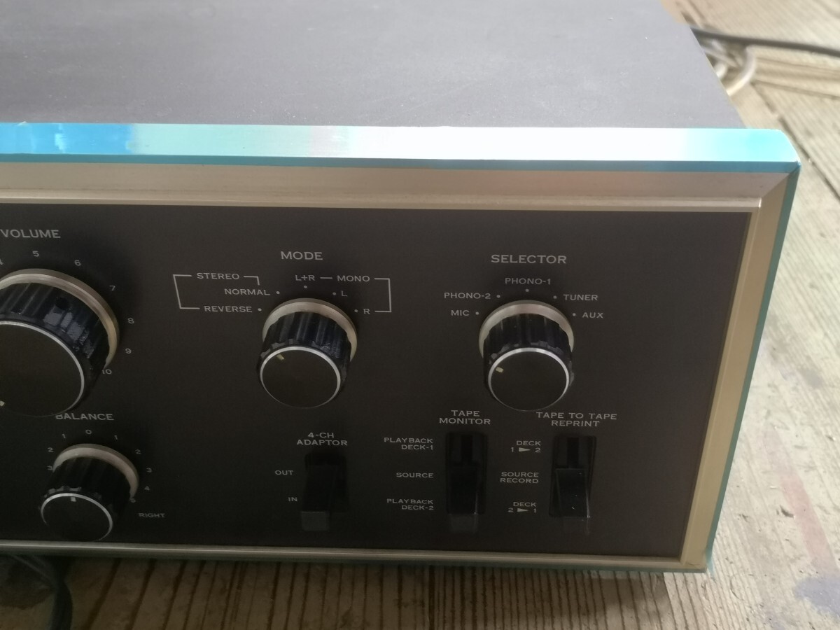 SANSUI AU-7500 pre-main amplifier Junk 051