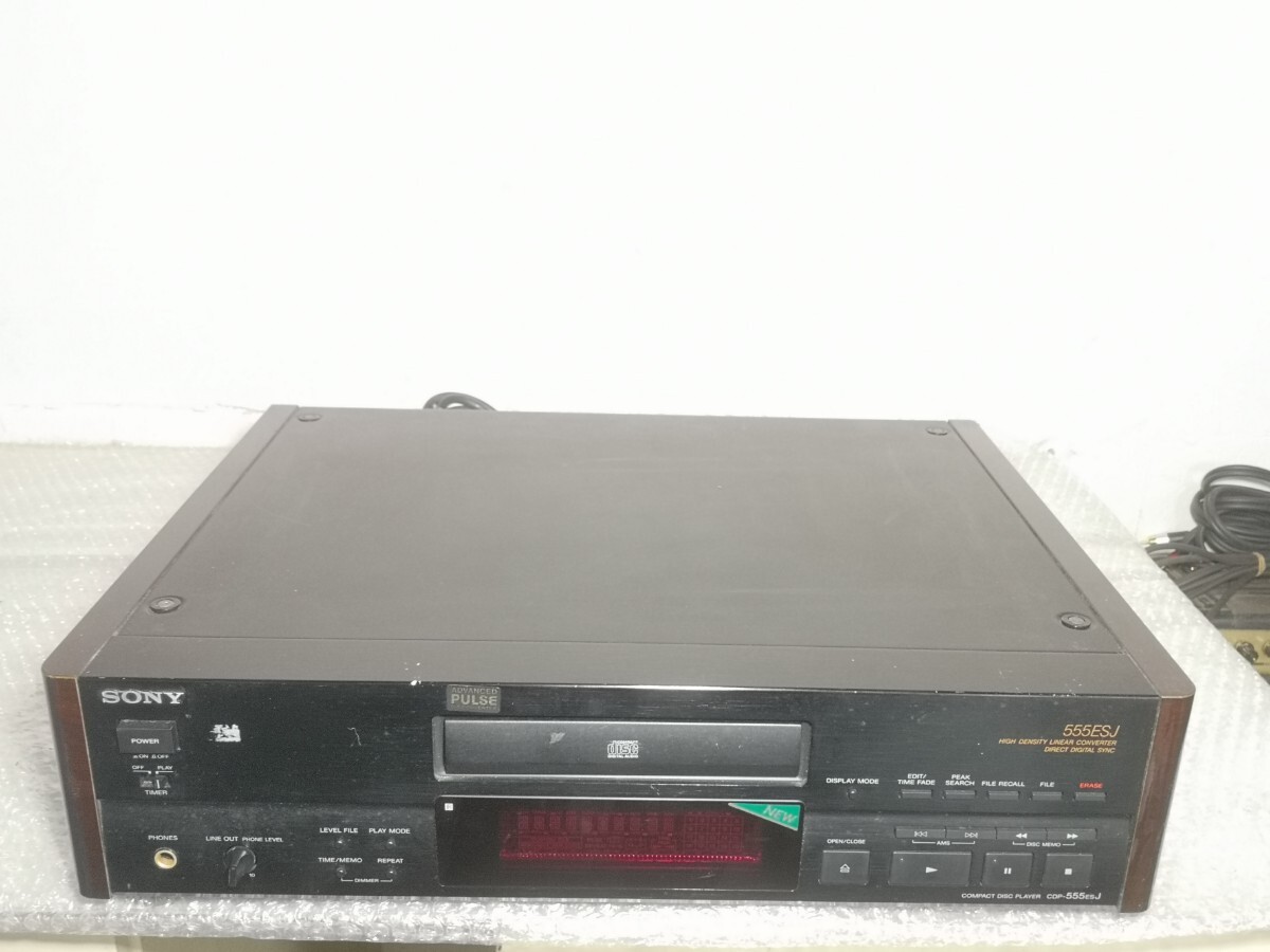 Yahoo!オークション - SONY CDP-555ESJ CDプレーヤー ジャンク061 Yahoo!オークション - SONY CDP-555ESJ CDプレーヤー ジャンク061