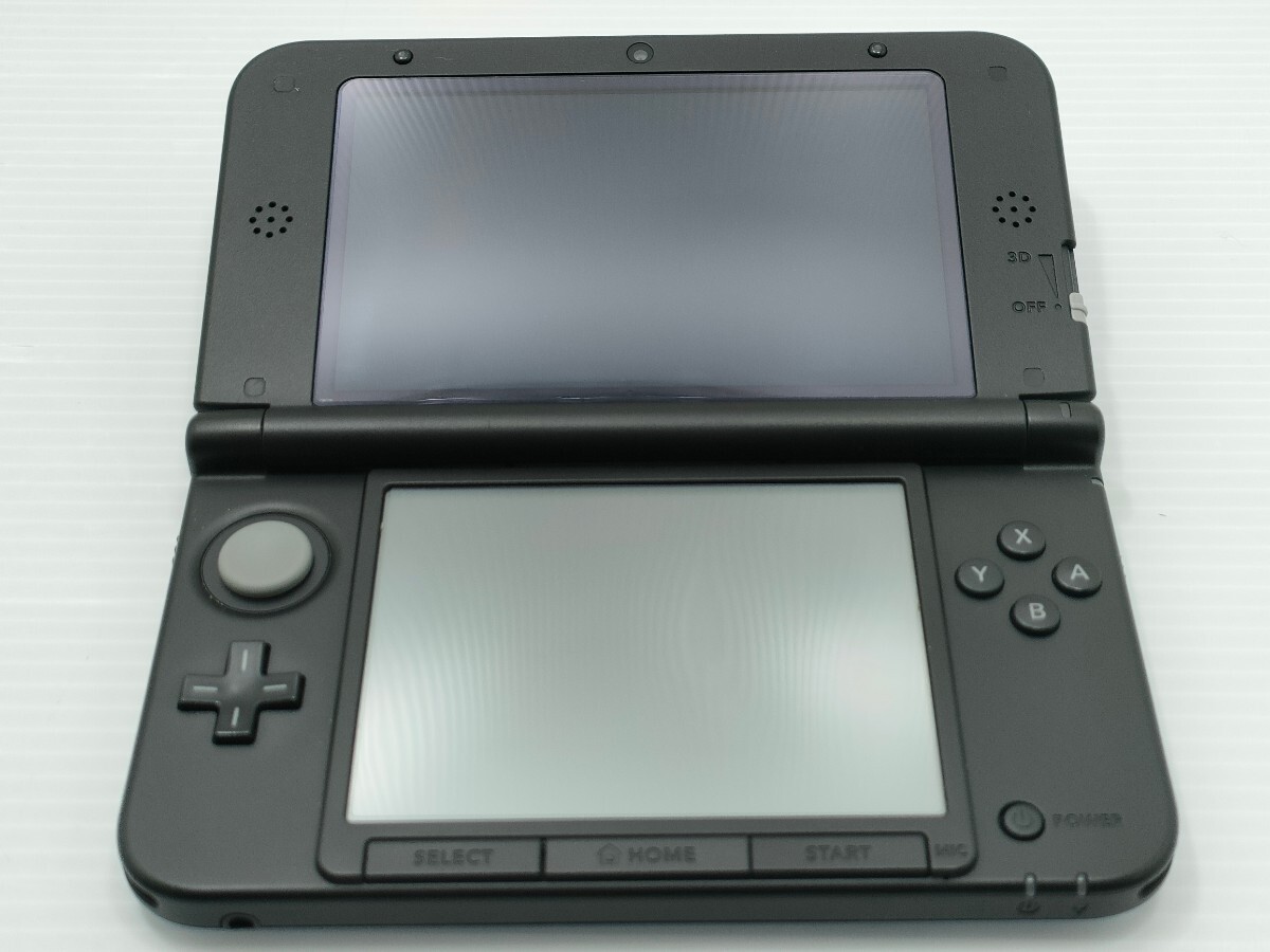 【１円スタート】内蔵ソフト３本 任天堂 ニンテンドー3DSLL ブルーXブラック 本体 充電器_画像8