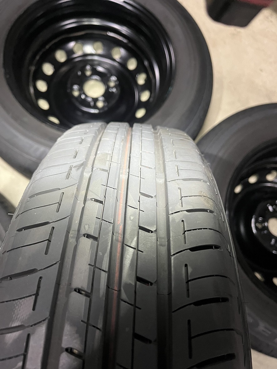 ★美品・新車外し★ ヤリス 純正ホイル 14型 BS 175/70R14 4本 4Hー100 鉄ホイル　ブリヂストン_画像5