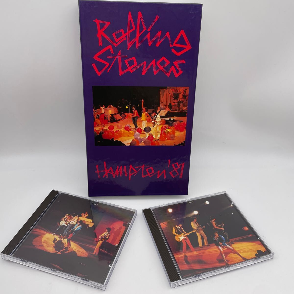 【希少・コレクター放出品】ローリング・ストーンズ/The Rolling Stones/Hampton'81/ブート/CD/ボックス/TSP-CD-100-2_画像1