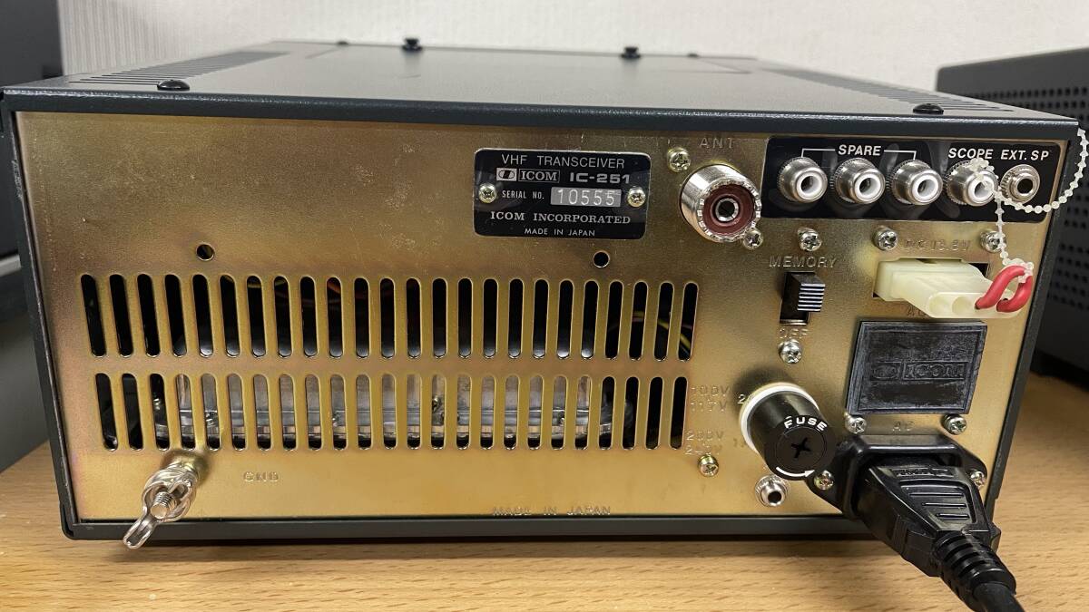 ICOM　IC-251 144MHz　FM/SSB/CW　未使用（説明文参照）_画像3