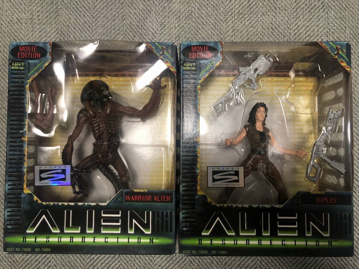 エイリアン ALIEN フィギュア ウォリアーエイリアン リプリー 2体セット WARRIOR ALIEN RIPLEY_画像1