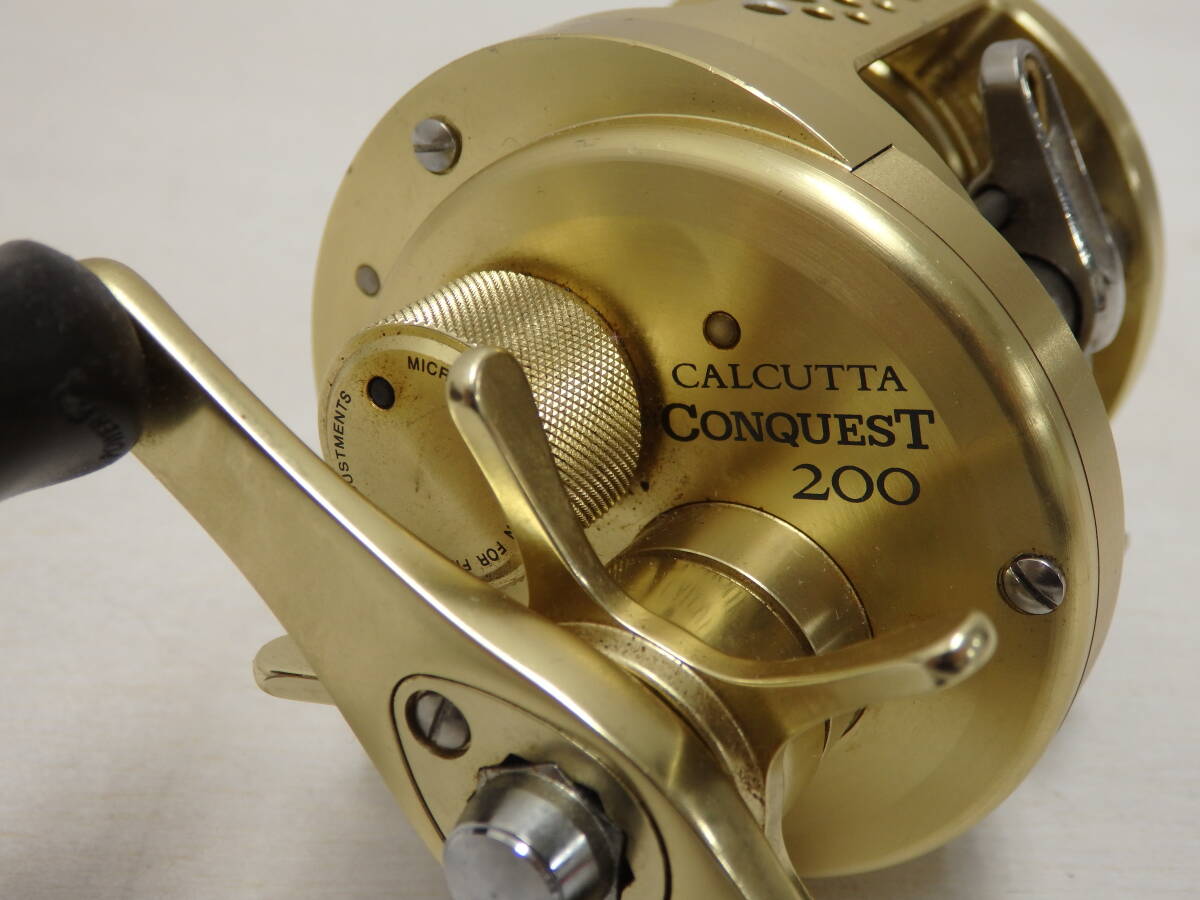 Tu52)Shimano 00 CALCUTTA CONQUEST200 RH440 シマノ カルカッタコンクエスト 200_画像5