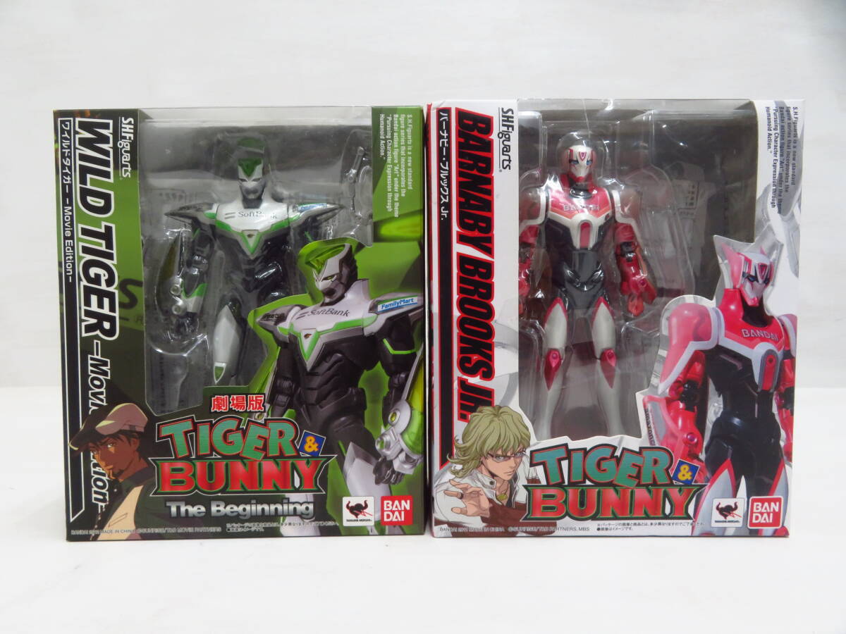 om29) S.H.Figuarts burner Be * Brooks Jr. + wild Tiger Movie Edition 2 point set breaking the seal goods 