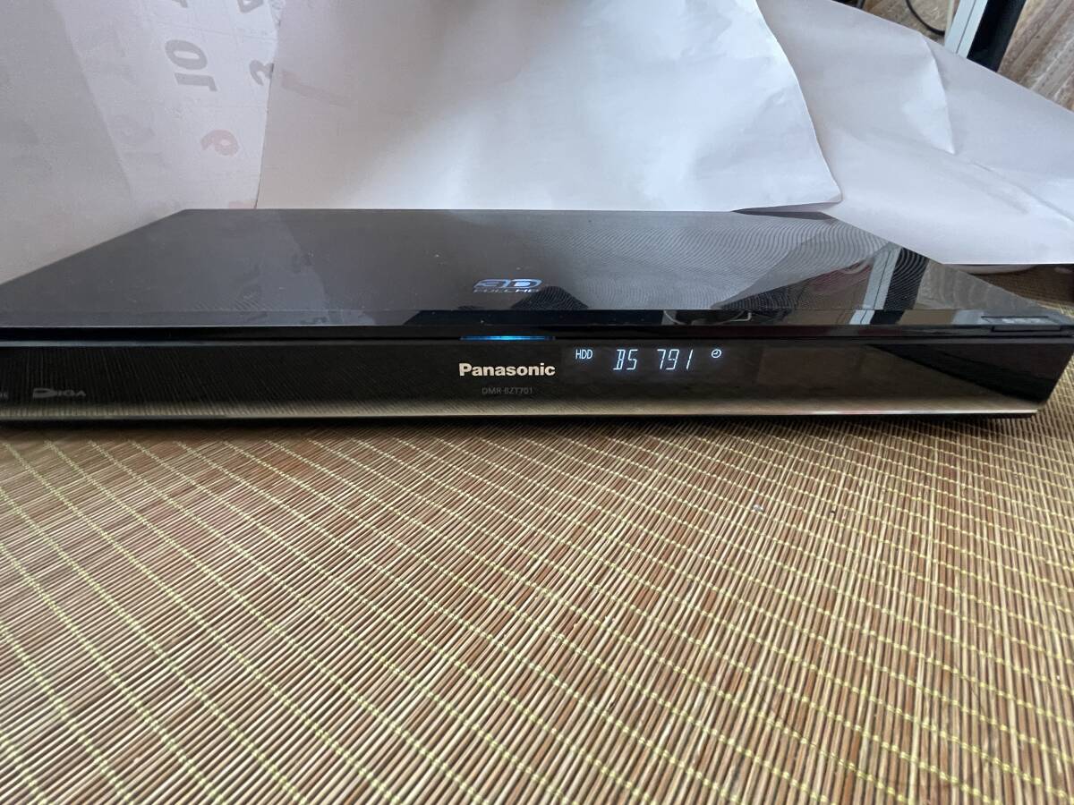  Panasonic HDD搭載ブルーレイディスクレコーダー DMR-BZT701_画像2