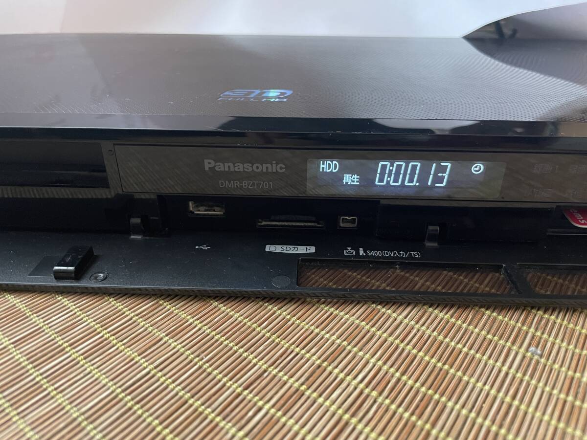  Panasonic HDD搭載ブルーレイディスクレコーダー DMR-BZT701_画像5