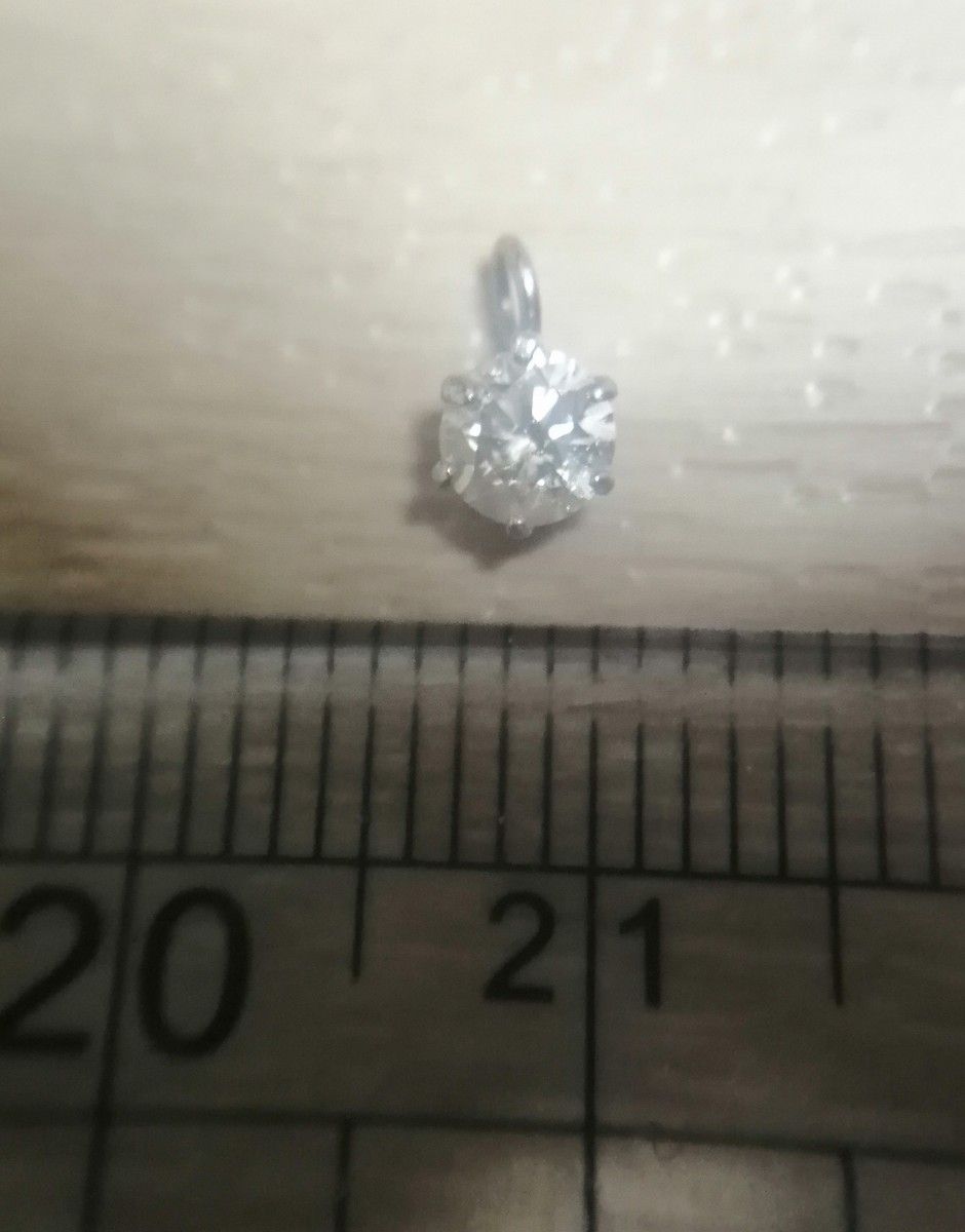 【値下不可】ダイヤ 0.2ct Pt999 ペンダントトップ pt900 純プラチナ