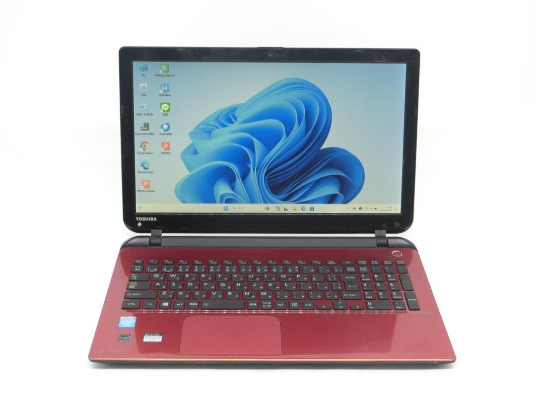 カメラ内蔵/中古/15型/ノートPC/Windows11/高速SSD256GB/8GB/Cel2957U/TOSHIBA T45/NRM 新品無線マウス WPS office搭載