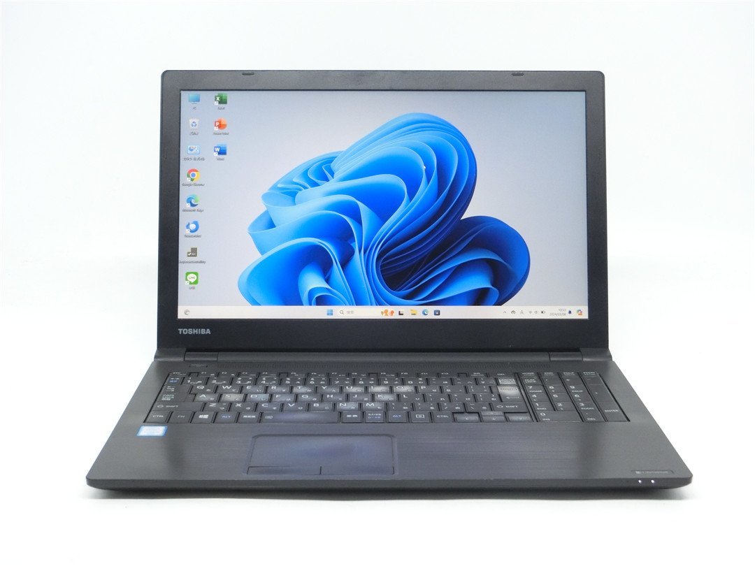 中古/15型/ノートPC/Windows11/高速SSD256/8GB/6世代i5/TOSHIBA B65/DP HDMI/USB3.0 新品無線マウス WPS office搭載