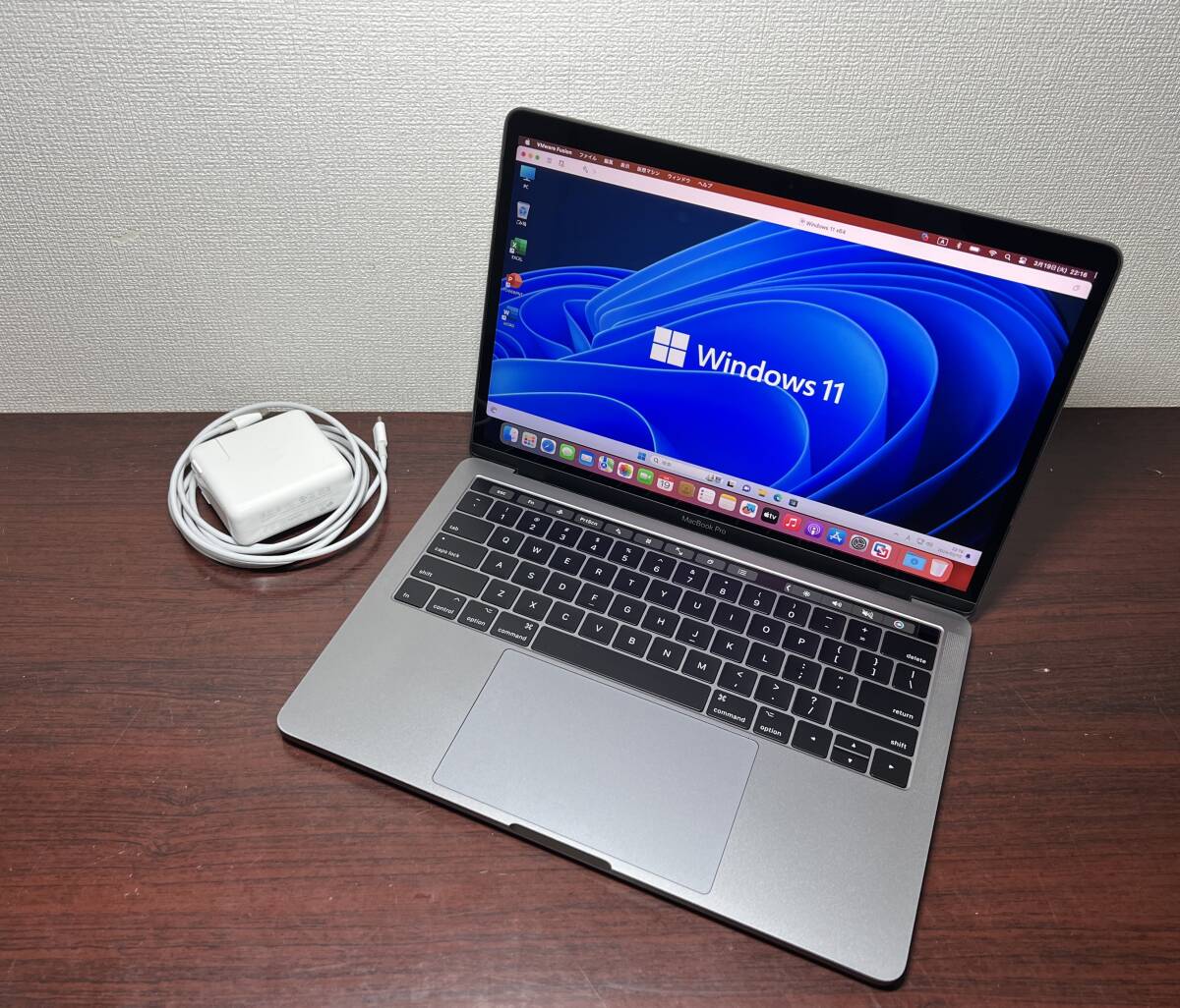 超美品 ◆ Retina MacBook Pro 2017 ◆ Core i7 3.5GHz/16G/AppleSSD 512/USKEY/macOS Ventura 13/Windows 11 Pro/Office 2021 ◆_画像3