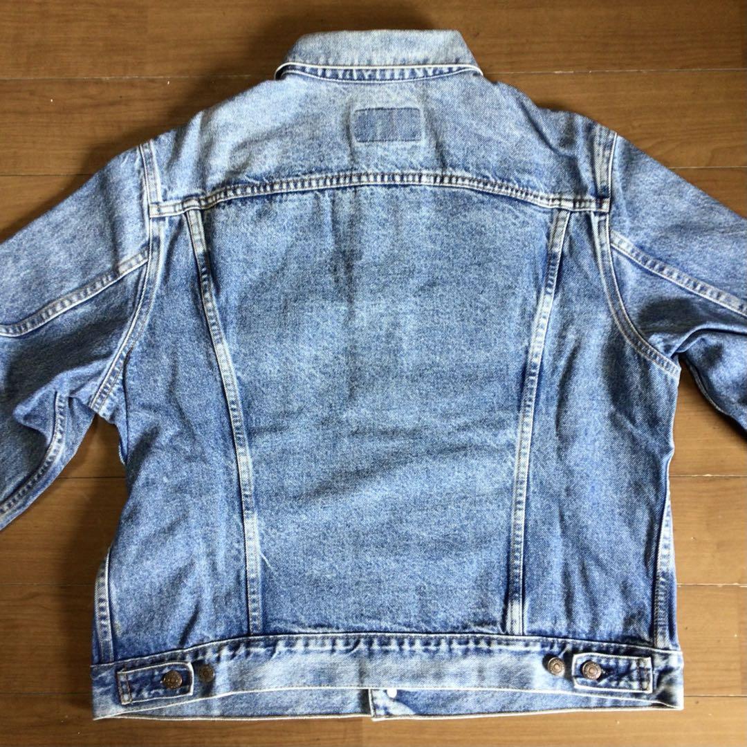 80sUSA製リーバイス70506 Gジャン 46R 身幅60cm ビッグサイズ 80sUSA製リーバイス70506 Gジャン 46R 身幅60cm ビッグサイズ