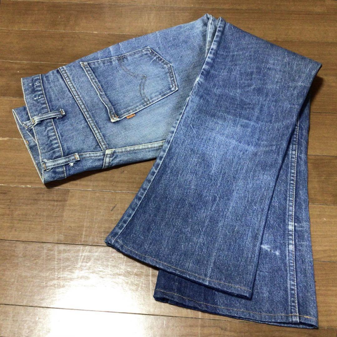 80年USA製リーバイス646 釦裏8 W93cm 股下78cm タロン42ジップ 80年USA製リーバイス646 釦裏8 W93cm 股下78cm タロン42ジップ