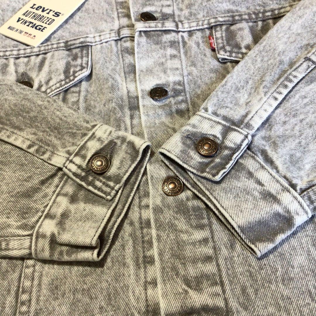 限定USA製リーバイス70507 Gジャン(L)身幅59cmブラックケミカル 限定USA製リーバイス70507 Gジャン(L)身幅59cmブラックケミカル