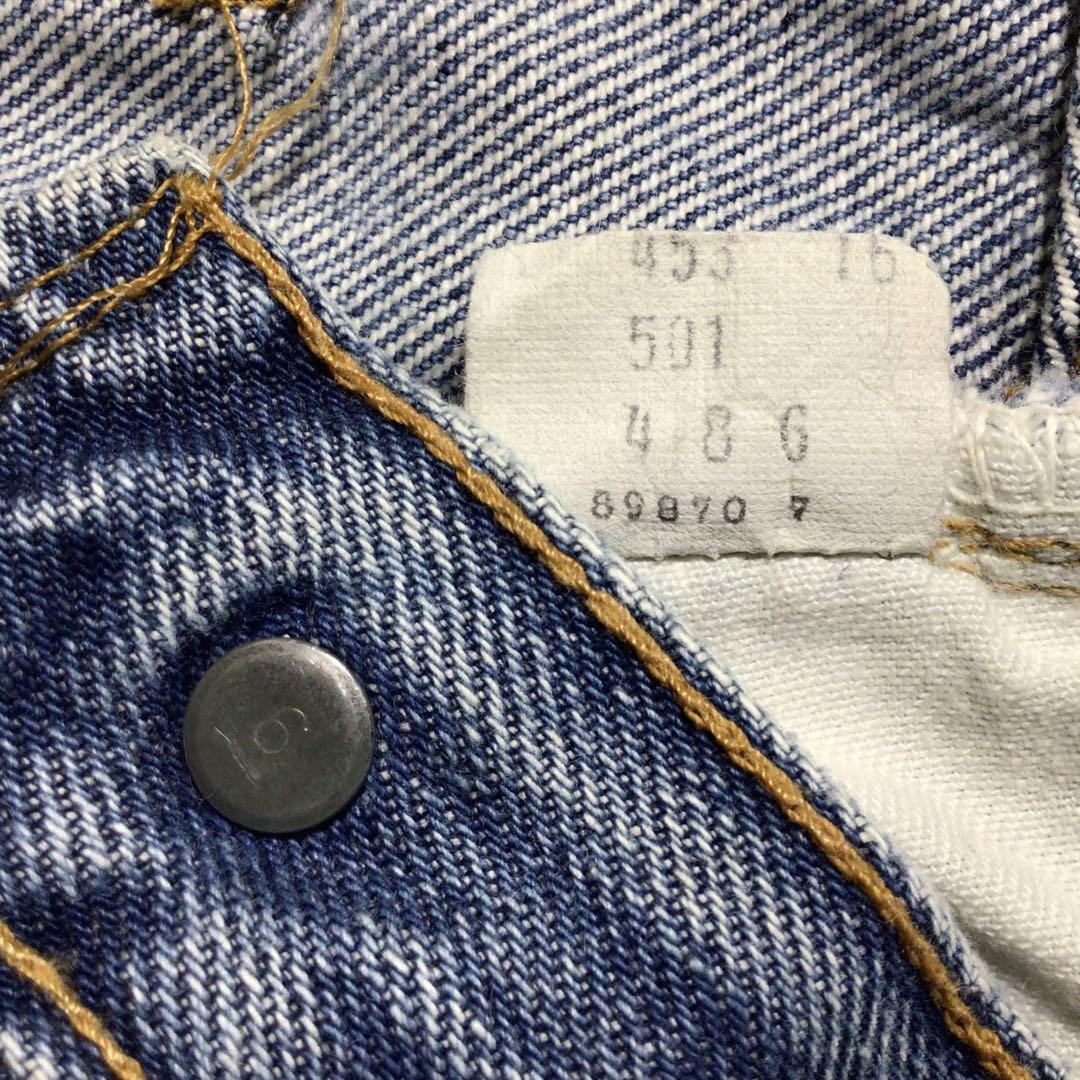 78年USA製リーバイス501 赤耳 66後期 W32 股下70cm 裾チェーン 78年USA製リーバイス501 赤耳 66後期 W32 股下70cm 裾チェーン