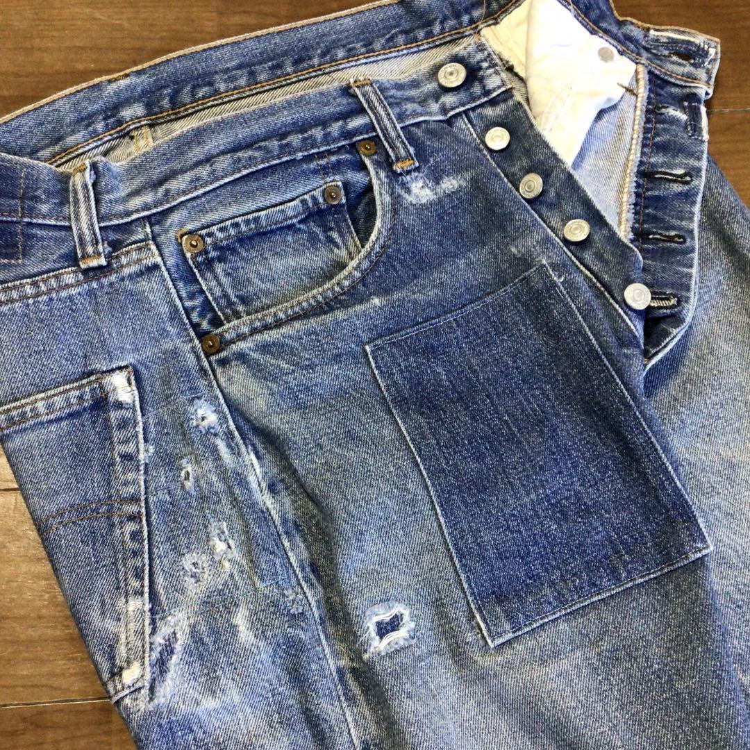 78年USA製リーバイス501 赤耳 66後期 W32 股下70cm 裾チェーン 78年USA製リーバイス501 赤耳 66後期 W32 股下70cm 裾チェーン