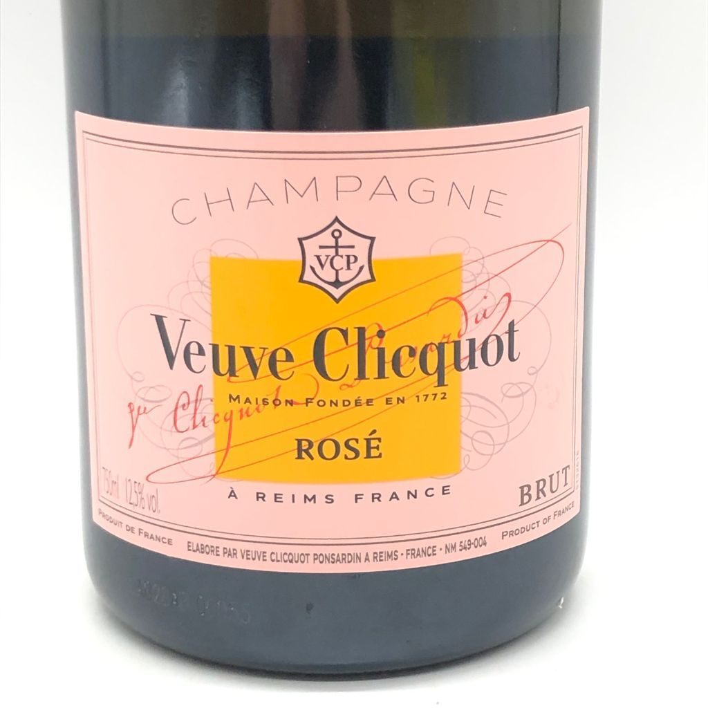 ヴーヴ クリコ ロゼ ローズラベル 750ml 12.5% Veuve Clicquot Rose Label 【C4】_画像4