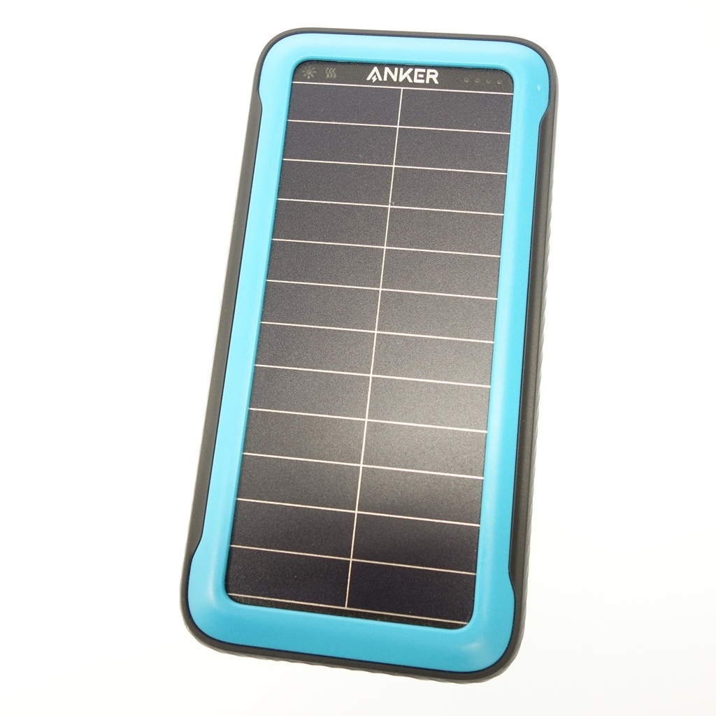 美品◆アンカー パワーコア ソーラー モバイルバッテリー ブラック 20000 A1650 PowerCore Solar【AFI21】_画像1