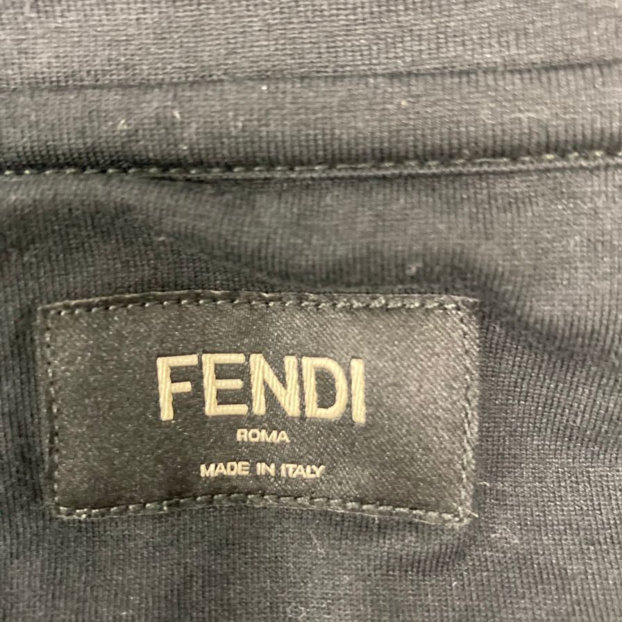 フェンディ 21SS Tシャツ ブラック サイズXXL 12CPF21-604 FENDI【AFB14】の画像5