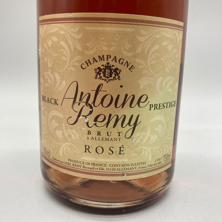 アントワーヌ レミー ブラックプレステージ ブリュット ロゼ 750ml 12％ Antoine Remy Black Prestige Brut Rose 【E】の画像4