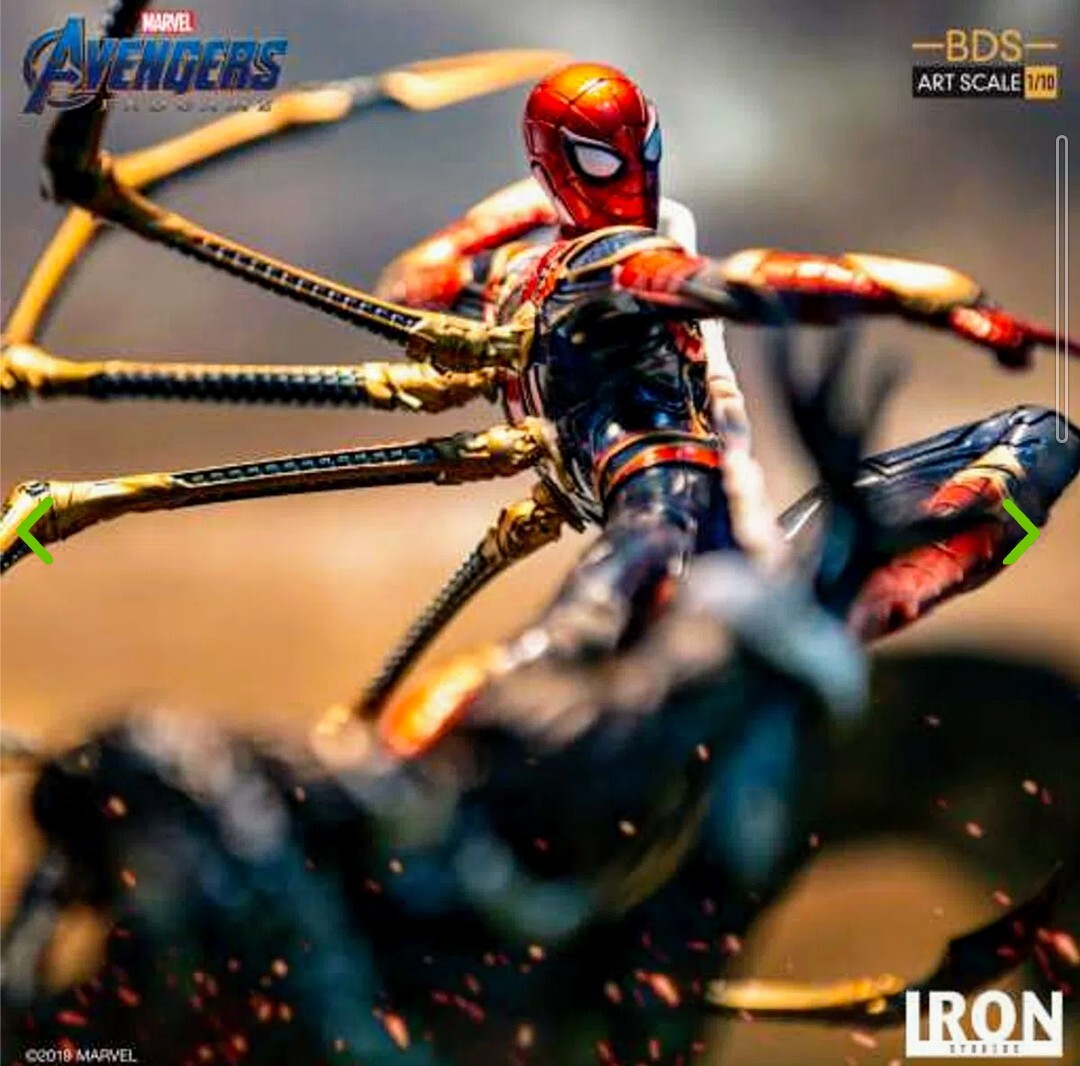 [ с ящиком ] железный Studio Avengers | железный * Spider vs наружный rider 1/10 старт chu-MARVEL SPIDER-MAN