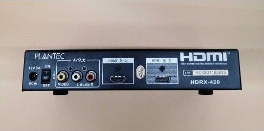 PLANTEC HDMI レコーダー　HDRX-420 HDD 録画 プランテック