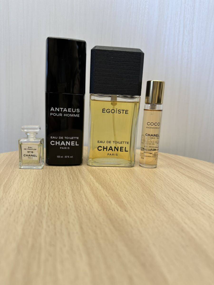 CHANEL GIVENCHY 他 まとめ 香水 オードトワレ エゴイスト シャネル EGOISTE N19° 香水まとめ売り_画像2