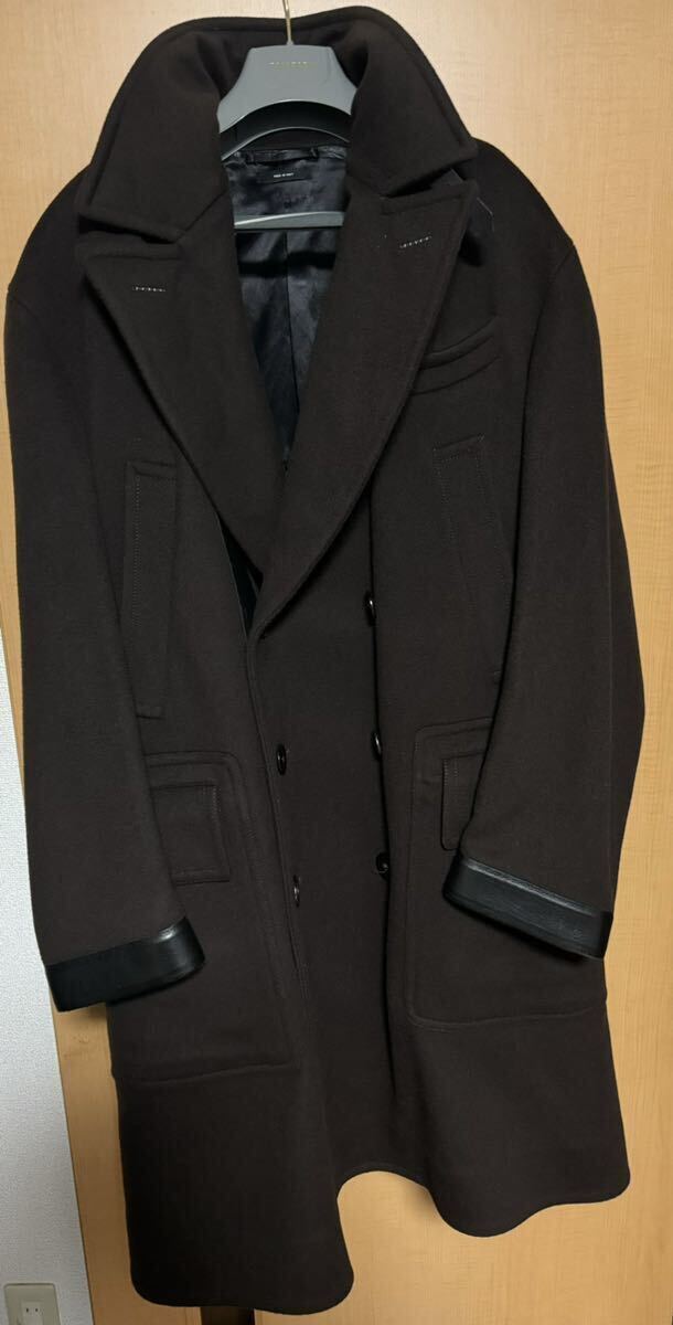 トムフォード TOMFORD カシミヤ ウール オーバーサイズ コート 定価105万円 新品未使用 COAT cashmere woolの画像2