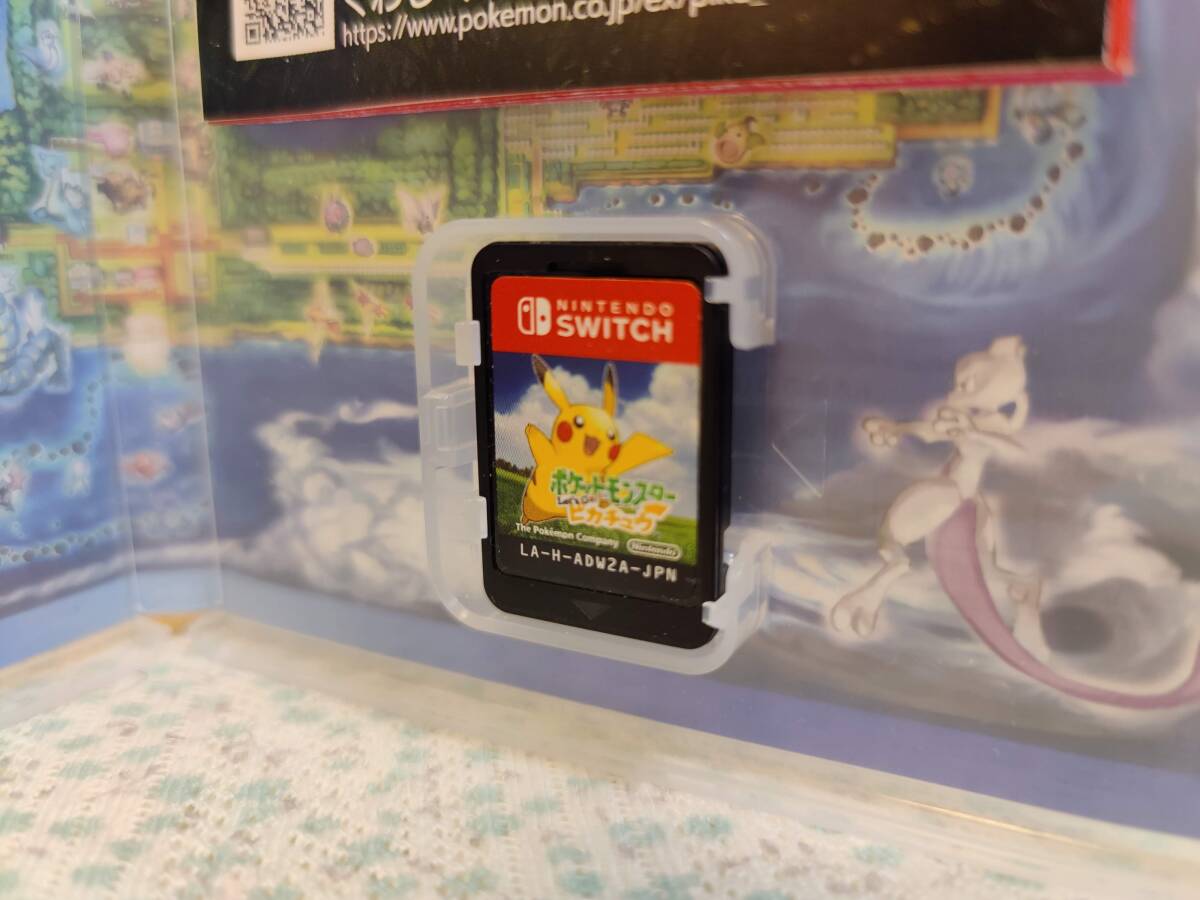美品】Nintendo Switch　ポケットモンスター Let's Go! ピカチュウ　Pokemon GO　ポケモンGO　ふしぎなはこ　メルタン　メルメタル_画像4