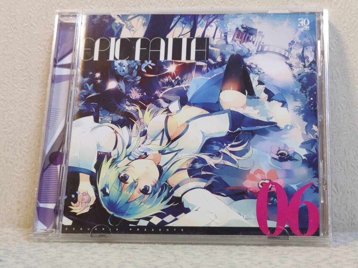 美品 帯付き】 東方Project ESQUARIA 06 EPIC FAITH 東方プロジェクト ボーカル インストクラブアレンジ めらみぽっぷの画像1