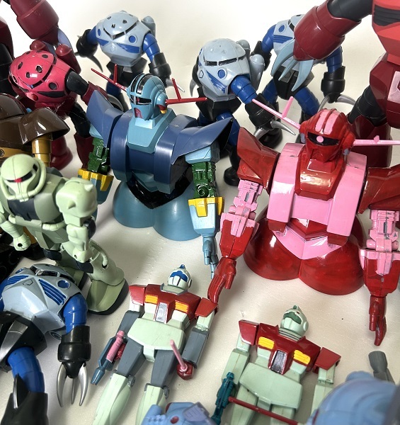 組立済 ガンプラ まとめてセット ガンダム プラモデル シャア ザク ズゴック ジャンク_画像8