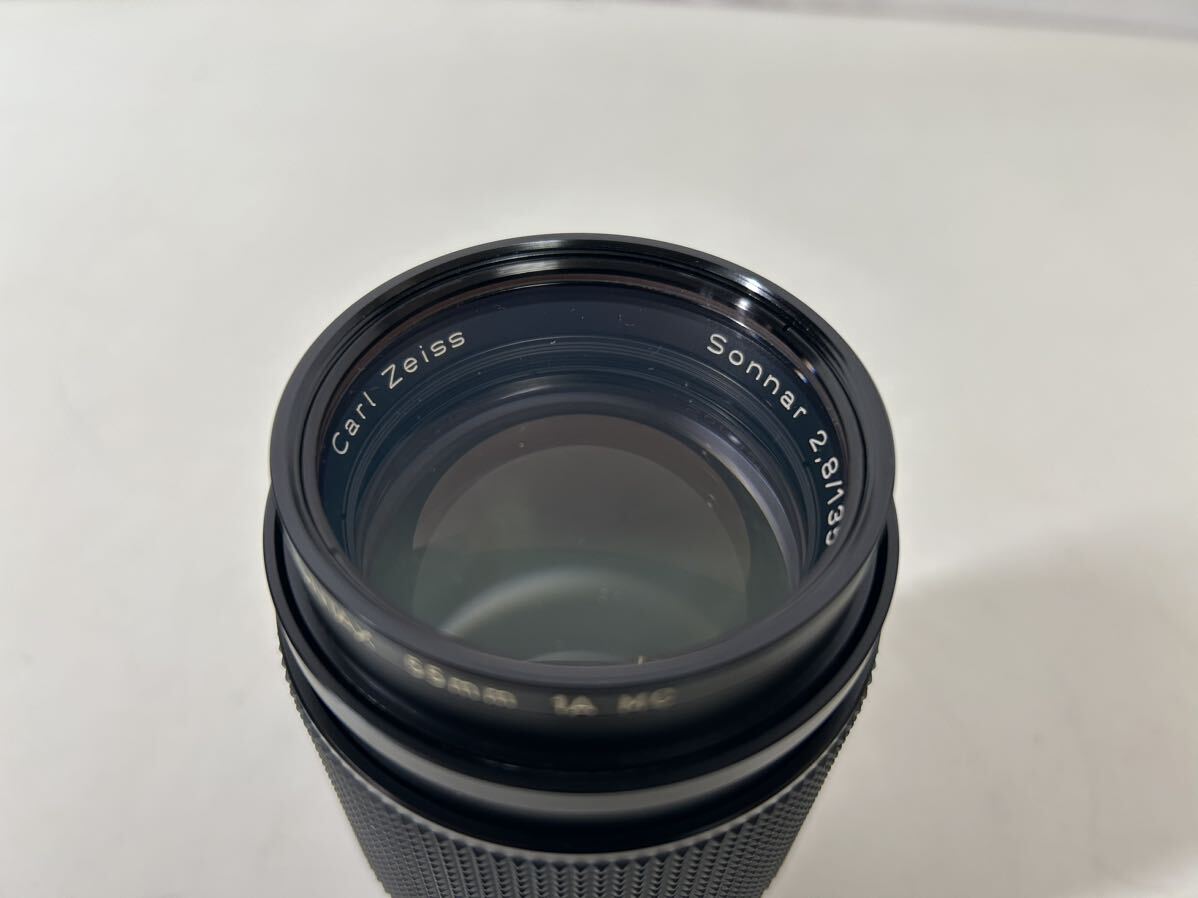 【現状品】CONTAX コンタックス Carl Zeiss Sonnar 2.8/135 T* レンズ【36937】の画像9